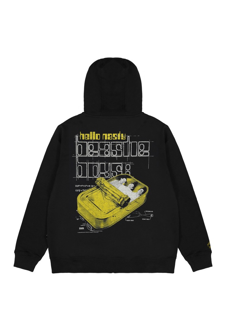 Three2nd x Beastie Boys Men's Jacket Zipper Hoodie Sweatshirt Regular Fit  Hello Nasty 060225