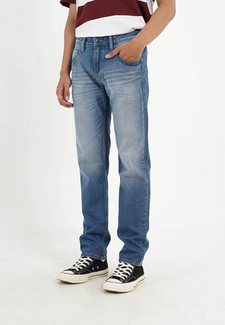 Greenlight Men's Long Denim Pants Regular Fit Jeans Levi OL-041224