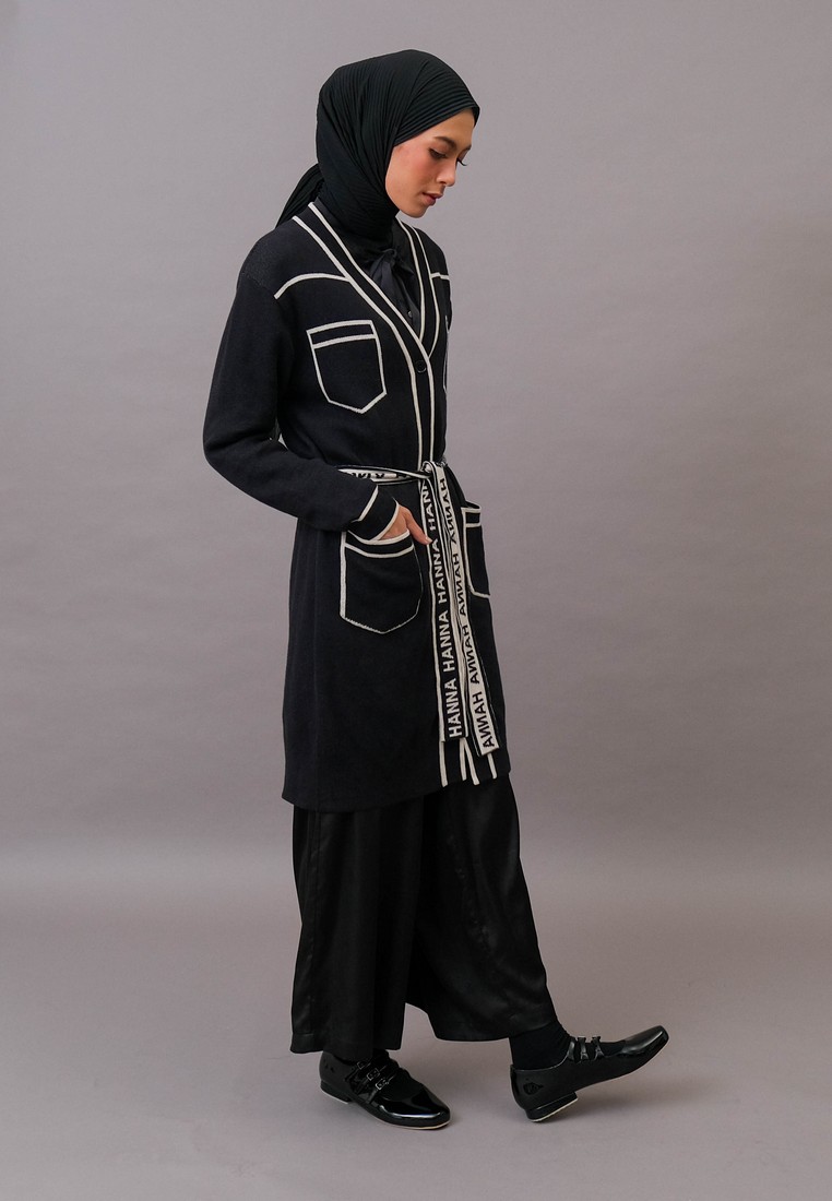Hanna Knit Cardigan With Belt H010823