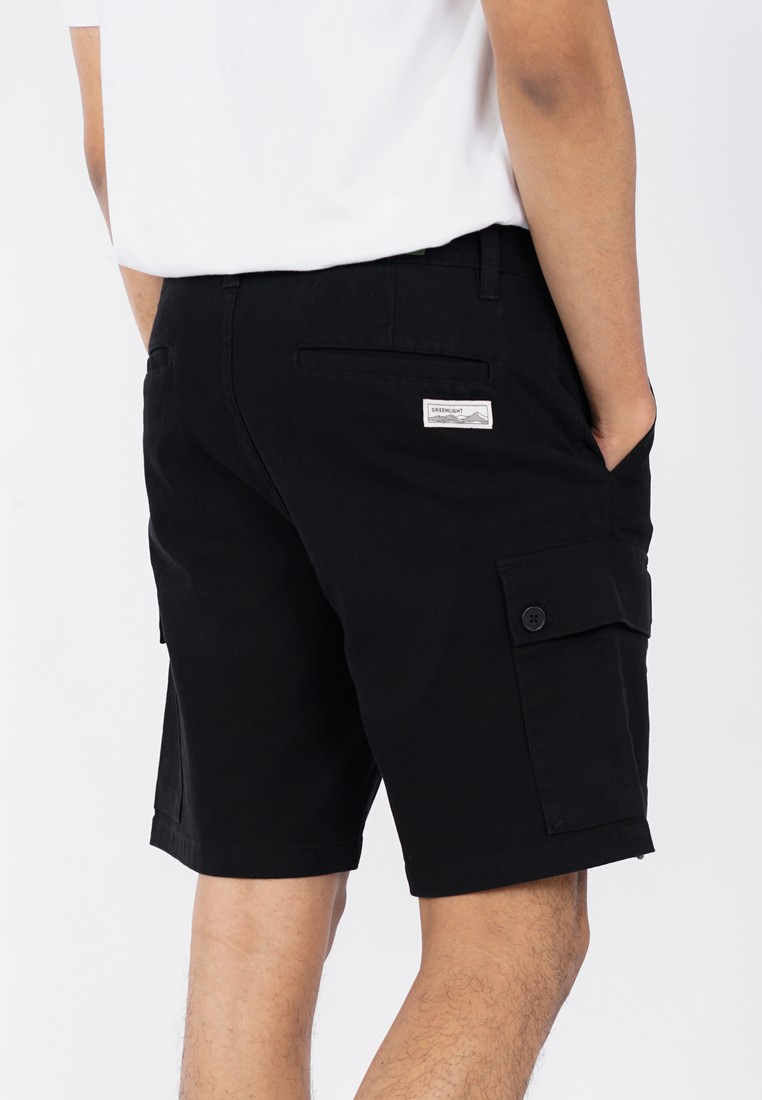Greenlight Men's Short Cargo Pants Regular Fit Cotton Spandex Jonah  HP-010425