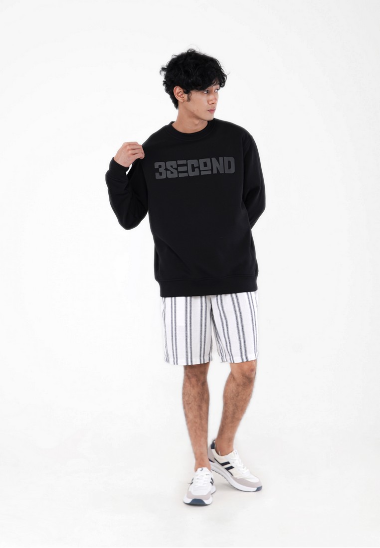 3Second Men's Printed Sweatshirt Cecil H010224 3Second