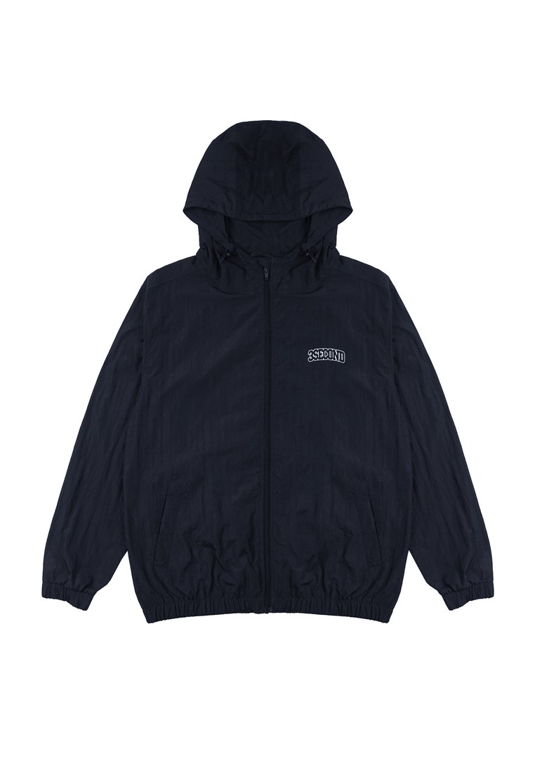 3Second Men's Jacket Zipper Hoodie Sweatshirt Regular Fit Taslan